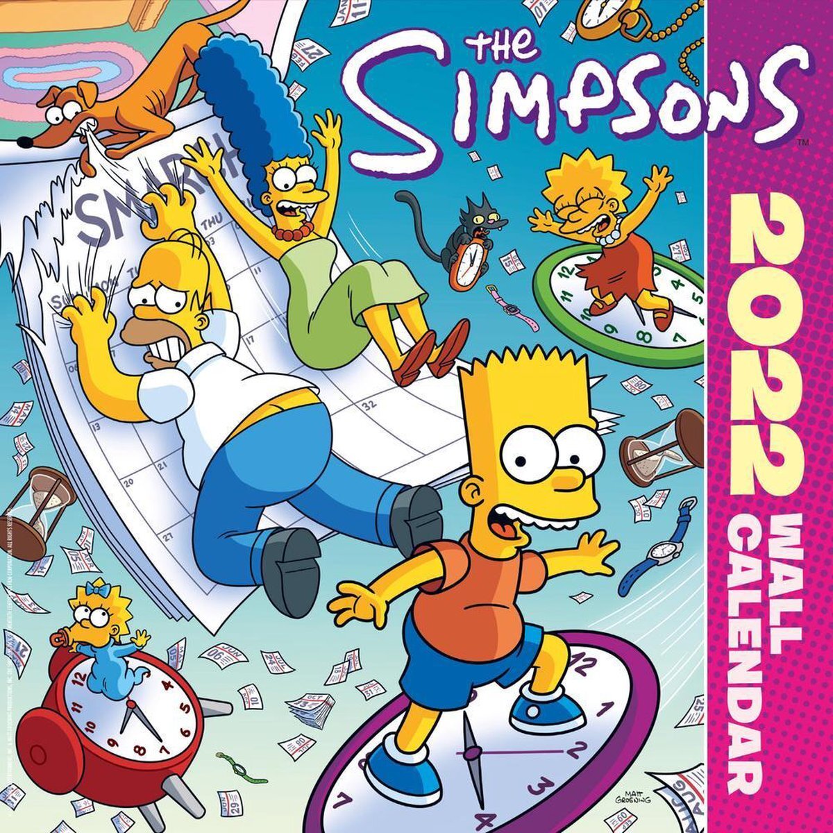 Danilo Simpsons - The Simpsons - Die Simpsons 2022 - Wandkalender