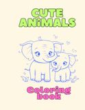 Cute Animals Coloring Book