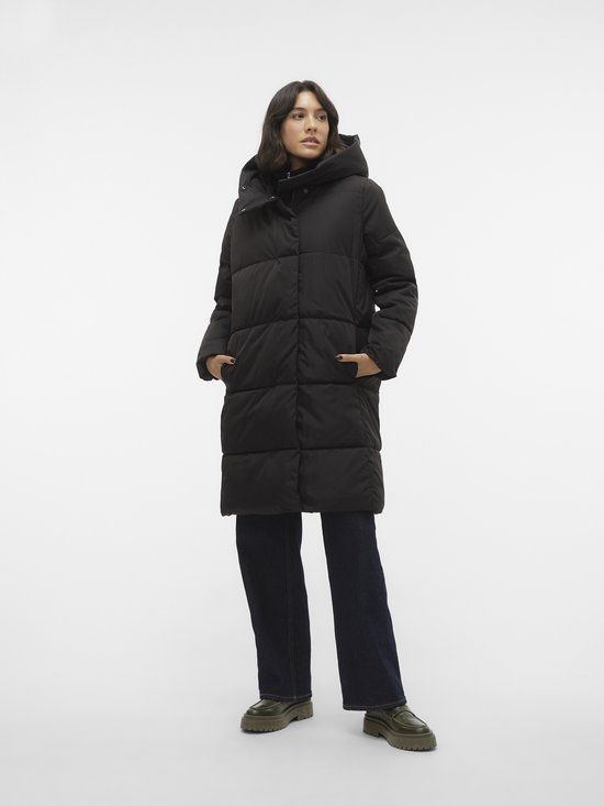 VERO MODA Vera Moda Stella Winterjas Dames - Zwart - Maat L