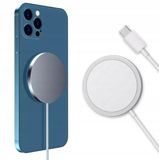 TradeBit - Chargeur sans fil magnétique - iPhone 11/12/13 - USB-C - 15W - câble de 1m