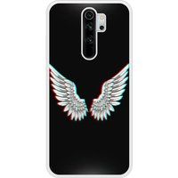 Redmi Note 8 Pro Ailes d'Ange Bedrukt Siliconen Hoesje