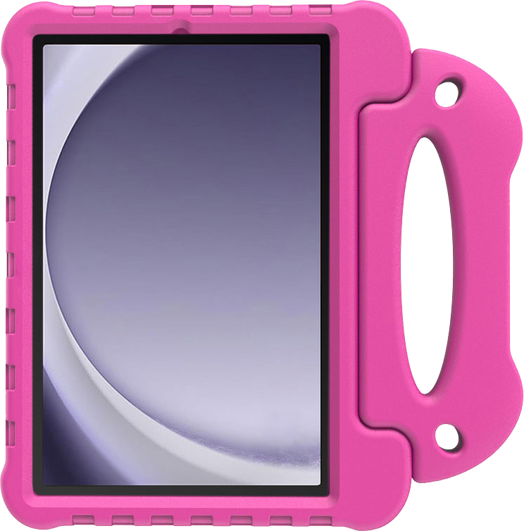BlueBuilt Samsung Galaxy Tab A9 Plus Kids Cover - Roze