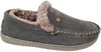 Warmbat Grizzly Suede Heren Sloffen - Grijs