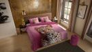 Pure Dekbedovertrek Panter - Lits Jumeaux 240x200/220 cm - Roze - Microvezel