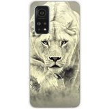 Lioness Siliconen hoesje compatibel met Xiaomi Mi 10T, Xiaomi Mi 10T Pro