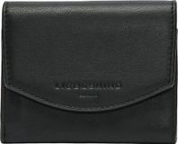 LIEBESKIND BERLIN Leren Portemonnee Alessa 3 Kodiaq Louisa Wallet Black Zwart