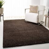 Safavieh August Shag Collectie AUG900 Vloerkleed, Bruin, 122 x 183 cm