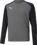 Puma Teampacer Keepershirt Lange Mouw Kinderen - Grijs / Zwart