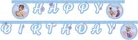 Procos Vegaoo - Elsa Frozen kartonnen slinger Happy Birthday 2 m