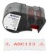 Brady M5C-1500-595-WT-RD étiquette d'imprimante Rouge, Blanc auto-adhésif étiquette d'imprimante