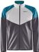 Craft trainingsjack Glide Block Jacket Mannen Ash/Deep Lake