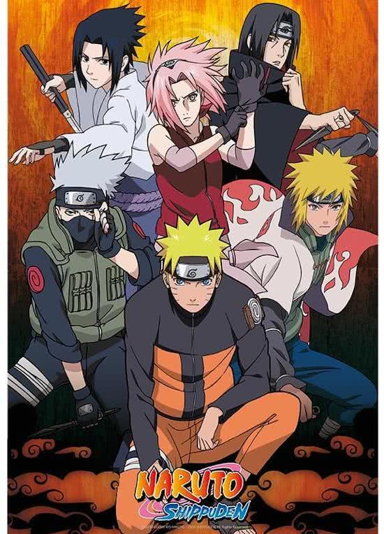 Naruto Shippuden - Poster Group 98x68