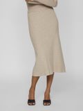 VILA Middellange rok VICOMFY Knit Natural Melange L