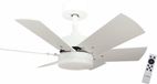 Bastilipo CALA BLANCA DC Eiken, Wit Plafondventilator met verlichting