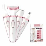 Bodybite LUNATRIM Ladyshave - Scheerapparaat Dames - Trimmer Vrouw - Ontharingsapparaat - Wit/Roze