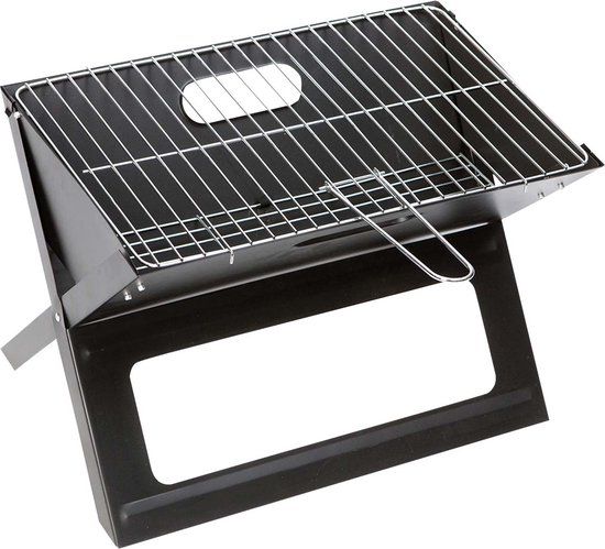 Bo-Camp Notebook/vuurkorf Barbecue - Houtskool - Zwart