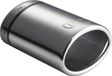 Ulter Sport Embout d'échappement - Ovale 120x80mm - Longueur 120mm - Montage 50-70mm - Inox