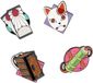 Grupo Erik Demon Slayer: Kimetsu no Yaiba - Set Of 4 Pin - Multicolours