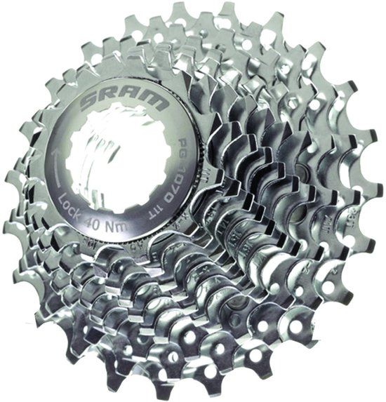 SRAM PG1070 10 Speed Cassette, Zilver, 11-26