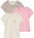 Vertbaudet Set van 3 T-shirts met korte mouwen