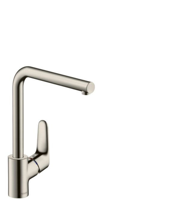 Hansgrohe Focus 31817800 - Badkamerkranen - roestvrijstaal