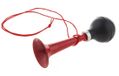Funny Fashion ESPA Lucht toeter - 19 cm - rood - metaal - sport-fiets