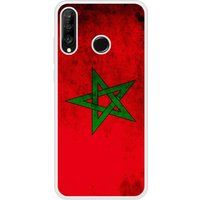 P30 Lite Drapeau Maroc Bedrukt siliconen hoesje