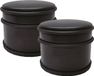 Benson Deurstopper - 2 stuks - Zwart-mat - 9 cm - 1,1 kg