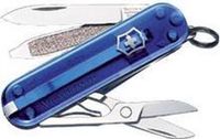Victorinox Classic SD Zakmes - Transparant Blauw - 7 Functies