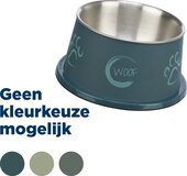 Trixie Langoor Voerbak - RVS/Kunststof - Assorti - 900 ml
