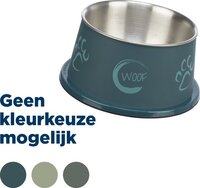 Trixie Langoor Voerbak - RVS/Kunststof - Assorti - 900 ml