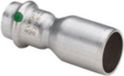 Viega Pressfitting mit 2 Anschlüssen