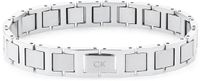 Calvin Klein CJ35100008 Heren Armband - Schakelarmband - Staal - Zilverkleurig - 10 mm breed - 19.5 cm lang