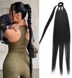 Bodybite - Vlechthaar Hairextension - Synthetisch haar - Zwart - 65 cm
