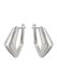 NAEMI Leo E-Commerce Ltd. NAEMI Oorbellen zilver / transparant