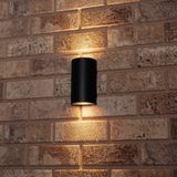 LedLoket Fresno muurlamp donkergrijs