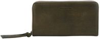 FREDsBRUDER Leren portemonnee My Old Friend Ziparound Wallet Khaki Green kaki