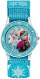 Accutime Disney Frozen Time Teacher Polshorloge Kinderen Blauw Siliconen
