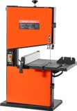 VEVOR Lintzaag, 229 MM, Houtlintzaag met 373 W Motor (1/2 HP), 90 MM Zaaghoogte, 300x300 MM Gegoten Aluminium Tafel, met 360° Werkverlichting, Verstekgeleider, Parallelgeleider, voor Houtbewerking