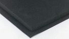RS PRO Rubberen mat polyethyleen, zwart, 1m x 10mm x 2m 45kg/m³ zelfklevend