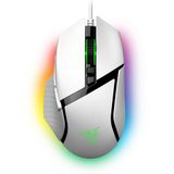 Razer Basilisk V3 - Aanpasbare bedrade gamingmuis - ergonomisch ontwerp - 26K DPI-sensor - Chroma RGB - 11 programmeerbare knoppen - kantelbaar HyperScroll-wiel - PC/Mac | Wit