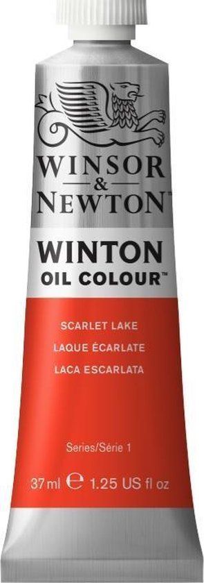 Winsor & Newton Winton Olieverf - Scarlet Lake - 37 ml