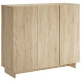 vidaXL Dressoir Sonoma Eiken 85,5 x 31 x 75 cm Bewerkt hout