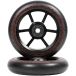 North Roues Trottinette Freestyle Garrett Braz G5 Pack de 2 (115mm - Noir mat/Brun foncé)