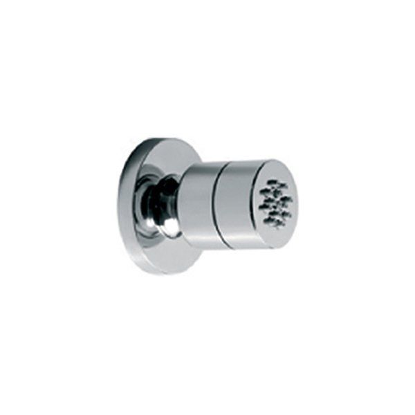 hotbath Mate bodyjet rond inox look geborsteld nikkel M122GN
