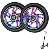 Solidchoice - Trottinette Freestyle Roue 100mm Aluminium Roue de remplacement