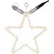 Star Trading 491-83-1 Décoration lumineuse Étoile Blanc LED 120 Lampes IP44