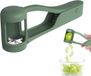Sans marque Coupe-fruits - Acier inoxydable - Antidérapant - Sans BPA - Alimentaire - Vert
