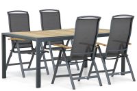Lifestyle Garden Furniture Lifestyle Rosello/Valence 180 cm dining tuinset 5-delig