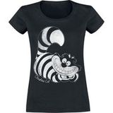 Alice in Wonderland Disney Alice in Wonderland Cheshire Cat T-shirt - Women's - Black - S-XXL